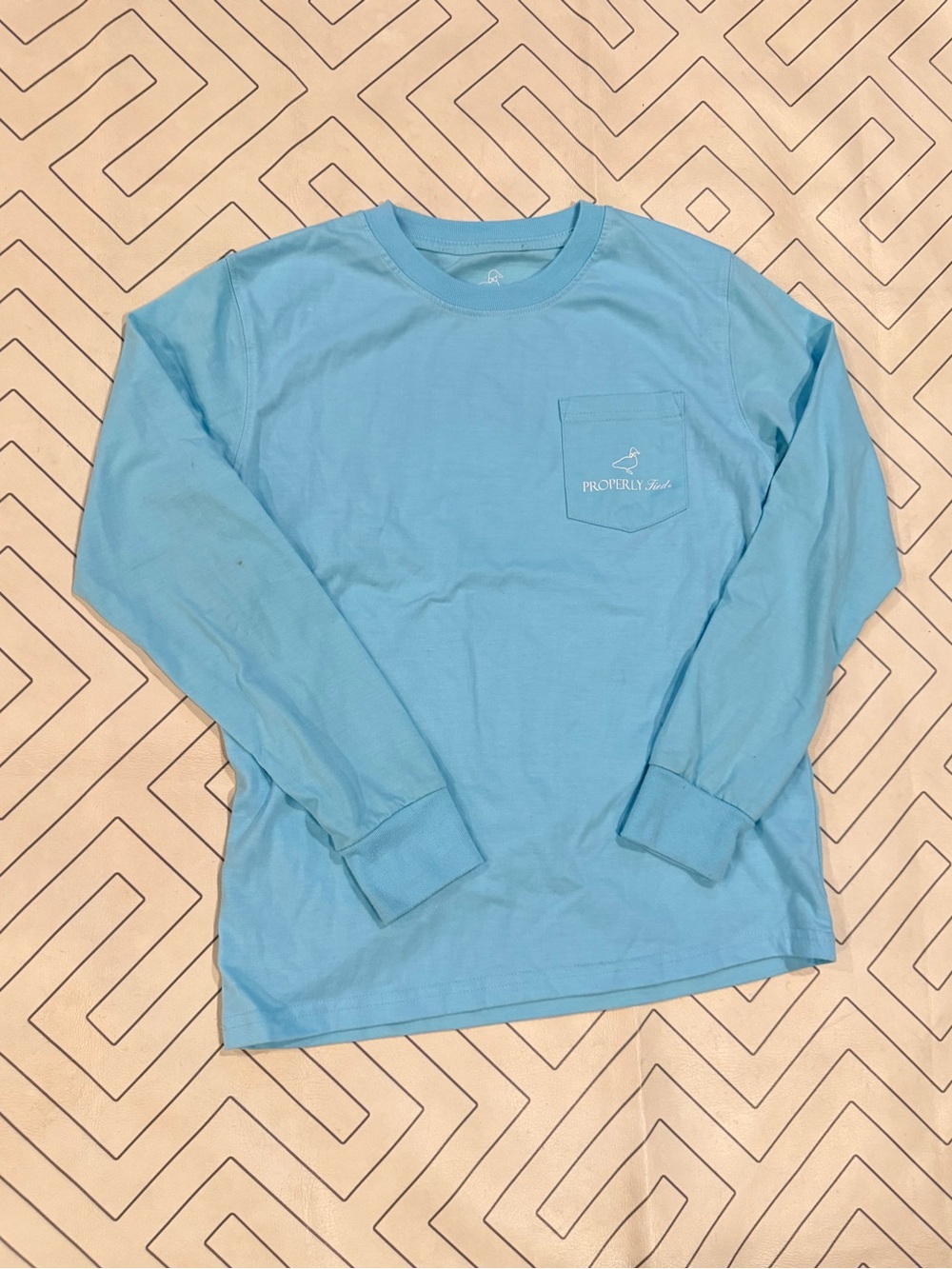 Properly Tied Holiday Long-Sleeve Pocket Tee